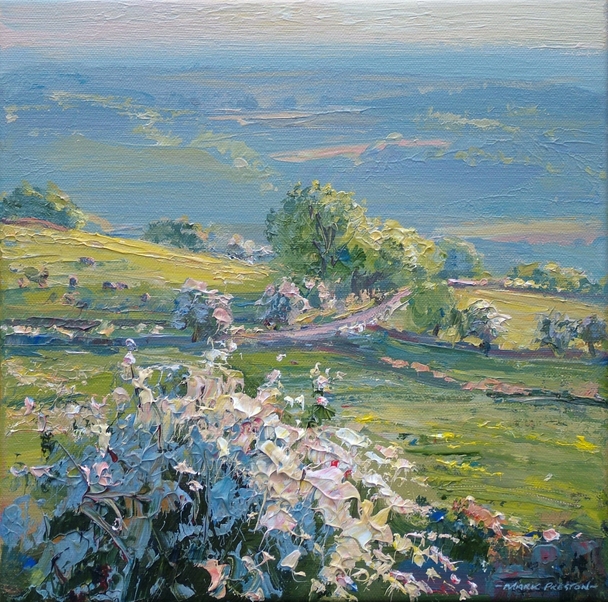 Mark Preston - evening light, ashleyhay
